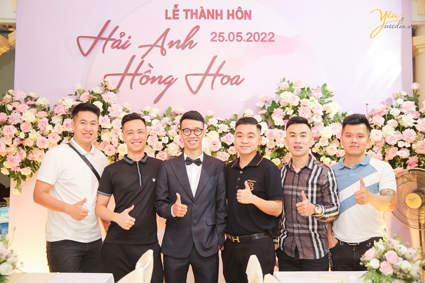 Ảnh chụp ngày cưới hỏi của cặp đôi Hải Anh - Hồng Hoa