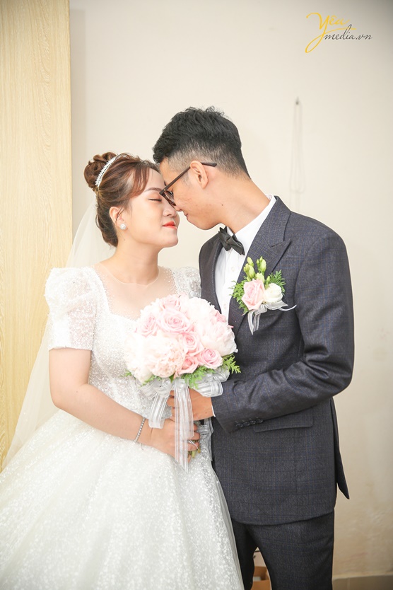 Ảnh chụp ngày cưới hỏi của cặp đôi Hải Anh - Hồng Hoa