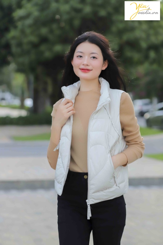 Bộ ảnh chụp thời trang áo phao 