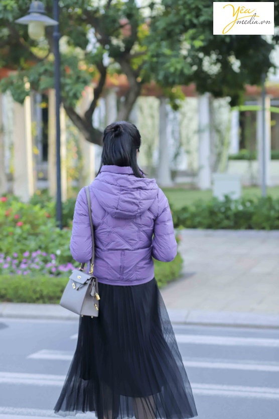 Bộ ảnh chụp thời trang áo phao 