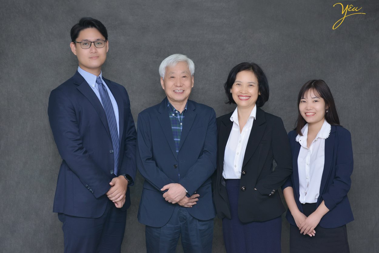 Chụp ảnh chân dung nghề nghiệp - profile company cho cán bộ công ty tại hà nội trong studio