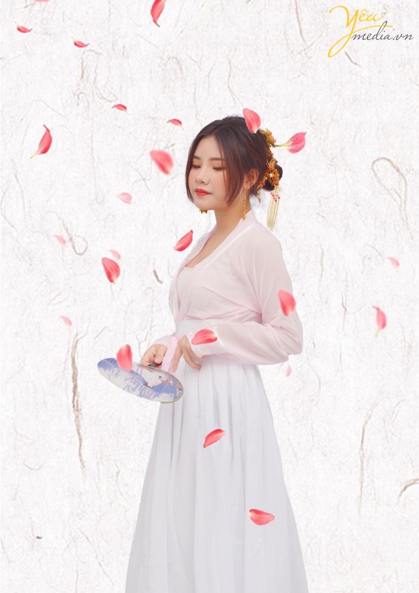 Chụp ảnh cổ trang đẹp ở Hà Nội, phong cách Trung Hoa: bạn Xu Trang