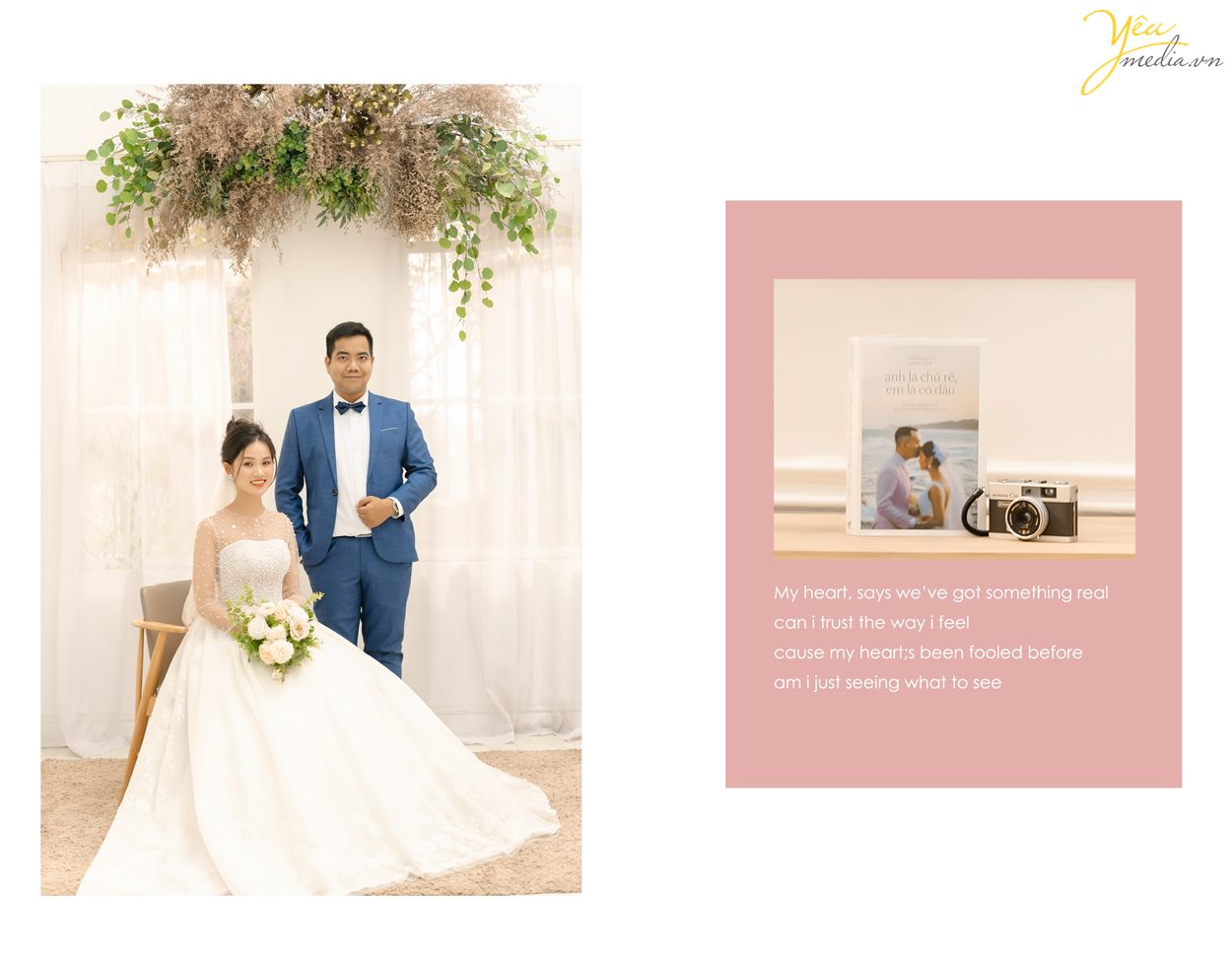 Album hình cưới đẹp chụp ở Thảo nguyên hoa và cầu Long Biên màu đẹp wedding trong vắt hàn quốc