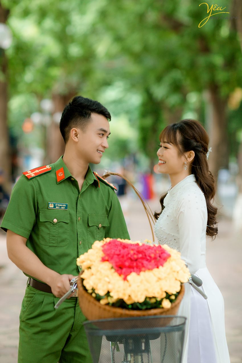Chụp ảnh cưới trong phố cổ Hà Nội hoàng diệu phan đình phùng