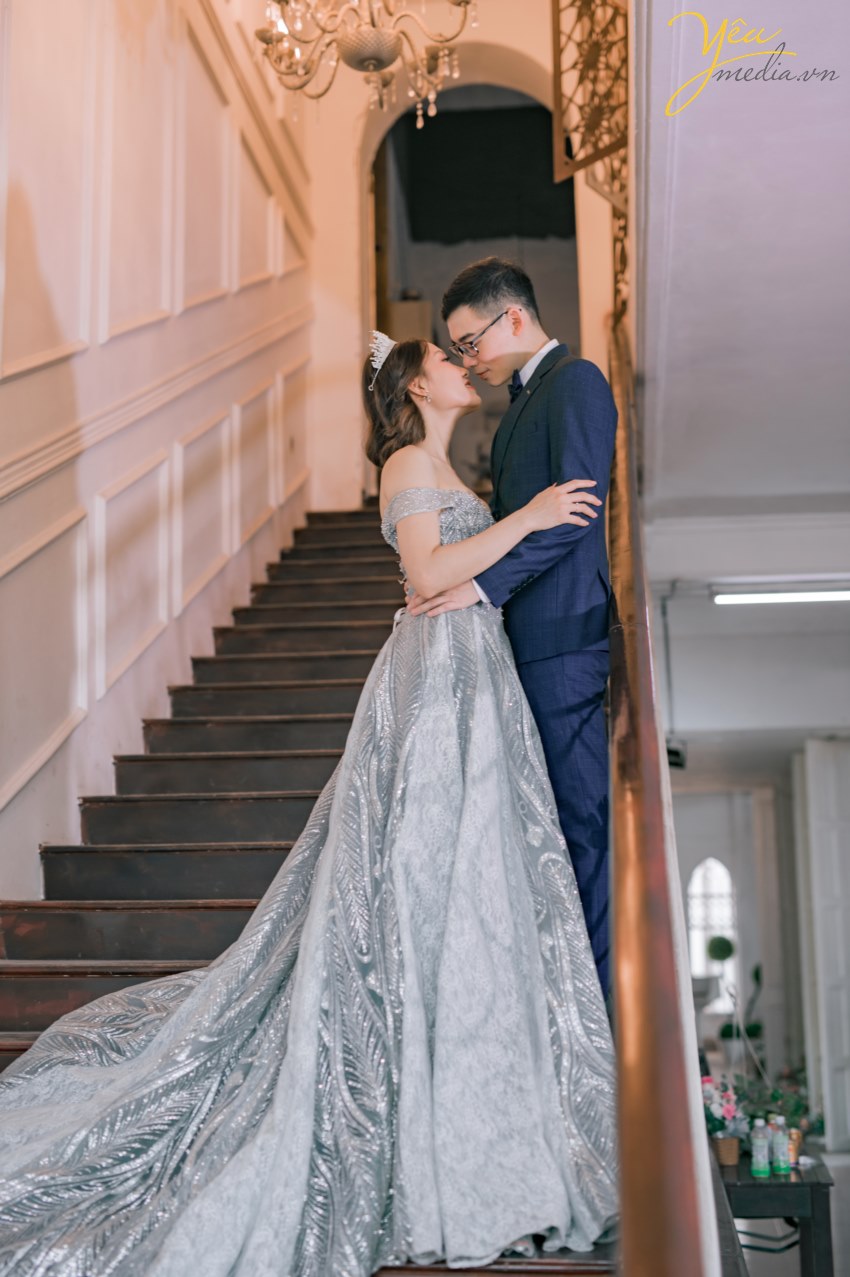 Trọn gói chụp ảnh cưới tặng ảnh phóng tại phim trường Rosa Hà Nội