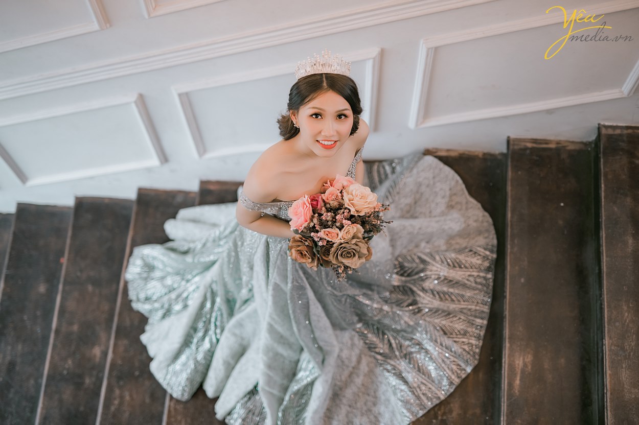 Trọn gói chụp ảnh cưới tặng ảnh phóng tại phim trường Rosa Hà Nội