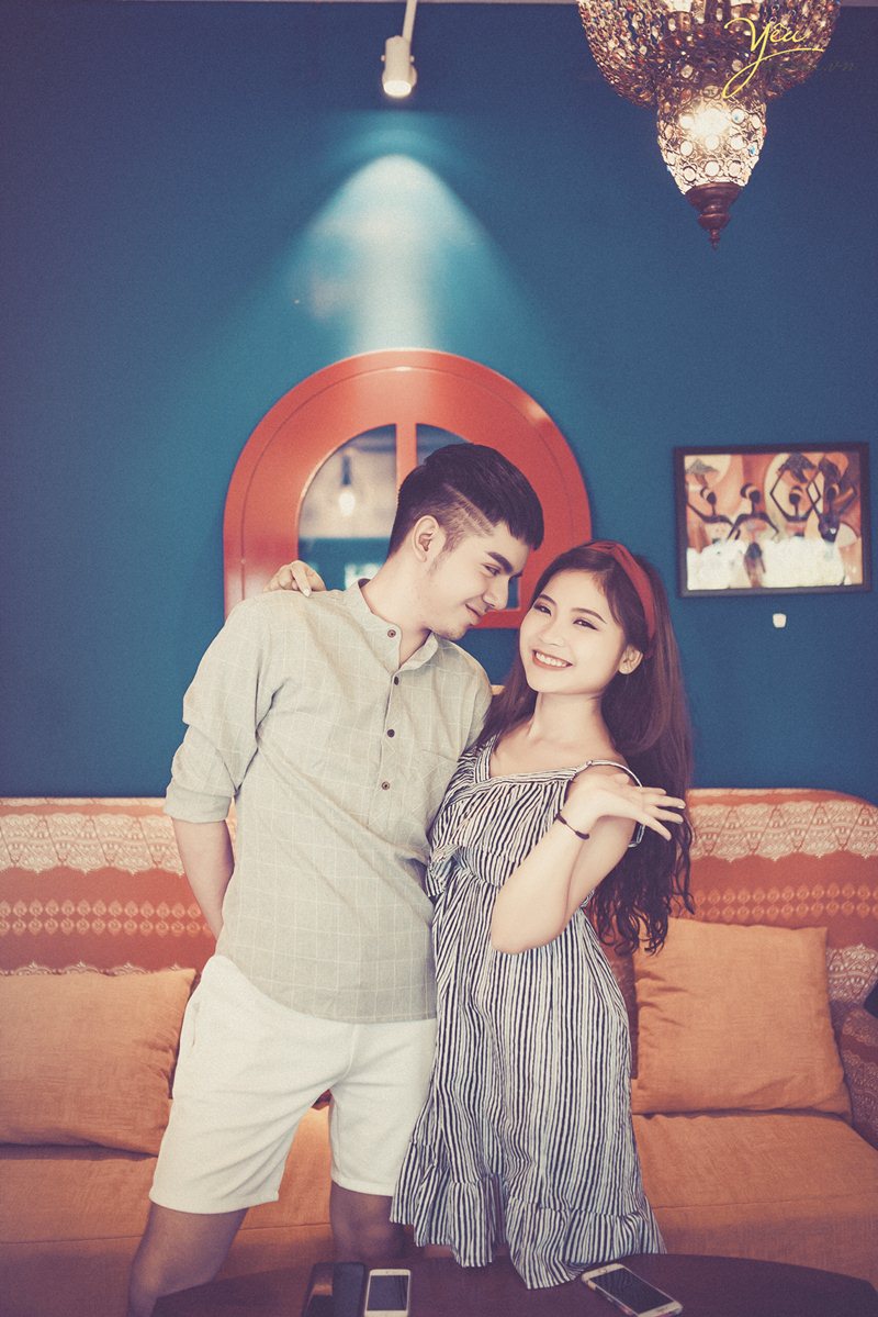 ảnh cưới chụp phong cách street style ở hà nội