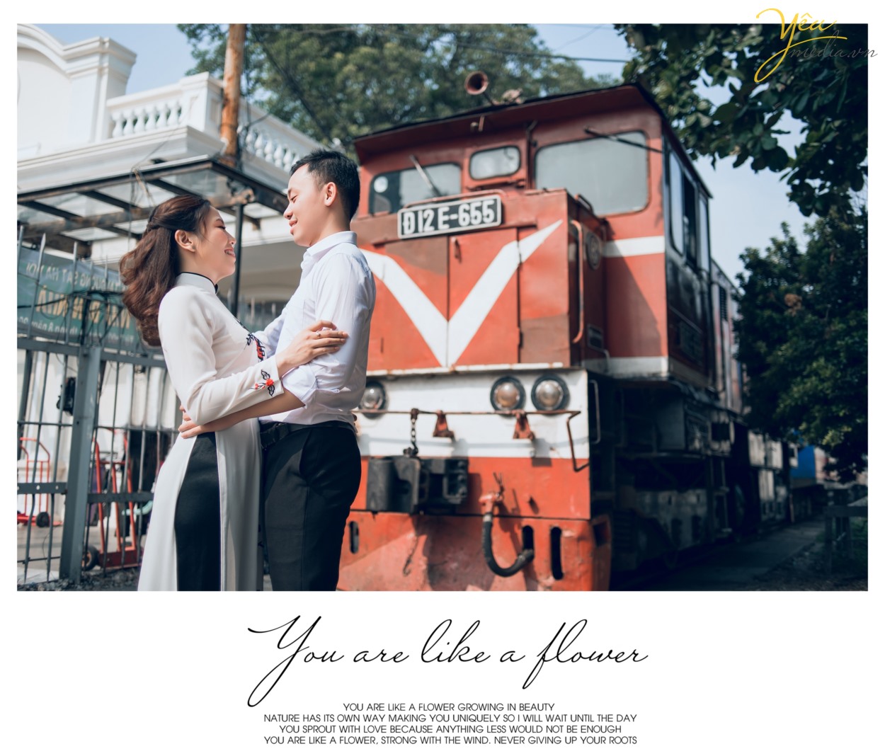 Nếu hai bạn còn phân vân chưa biết chọn nơi nào làm khung cảnh cho album ảnh cưới sắp tới của mình, Yêu Media sẽ rất vui lòng mang đến cho bạn một bộ ảnh cưới đẹp say đắm, mê hoặc lòng người tại địa điểm cầu Long Biên và những địa điểm khác. Nơi không chỉ là khung cảnh làm nền cho bộ ảnh cưới của hai bạn, mà là minh chứng cho tình yêu bất diệt của hai bạn.