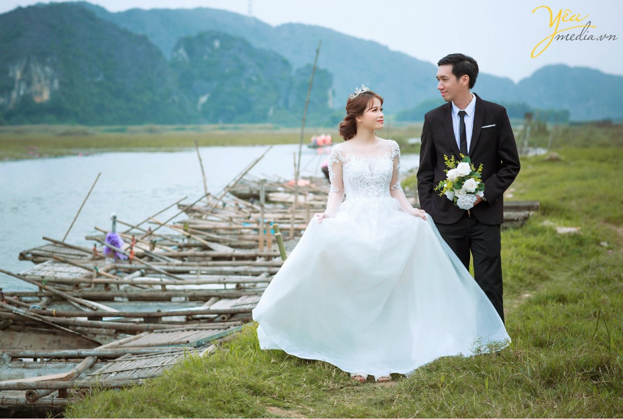 Chụp ảnh cưới ở Ninh Bình có cảnh đẹp gì? Tham khảo album prewedding: cặp Chung - Quyên