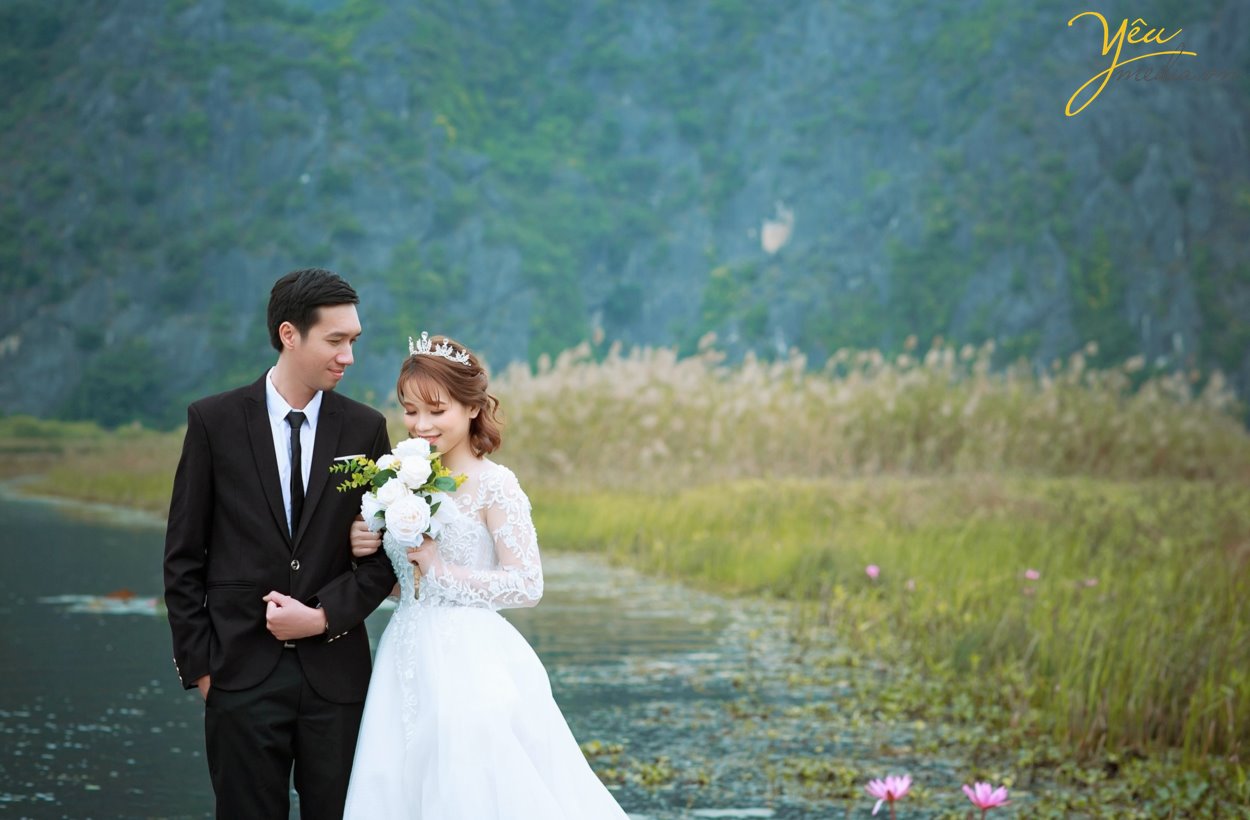 Chụp ảnh cưới ở Ninh Bình có cảnh đẹp gì? Tham khảo album prewedding: cặp Chung - Quyên