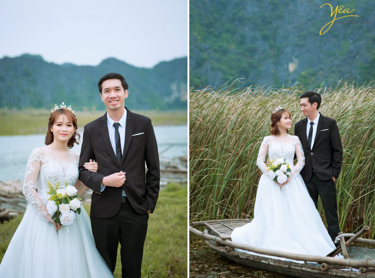 Chụp ảnh cưới ở Ninh Bình có cảnh đẹp gì? Tham khảo album prewedding: cặp Chung - Quyên