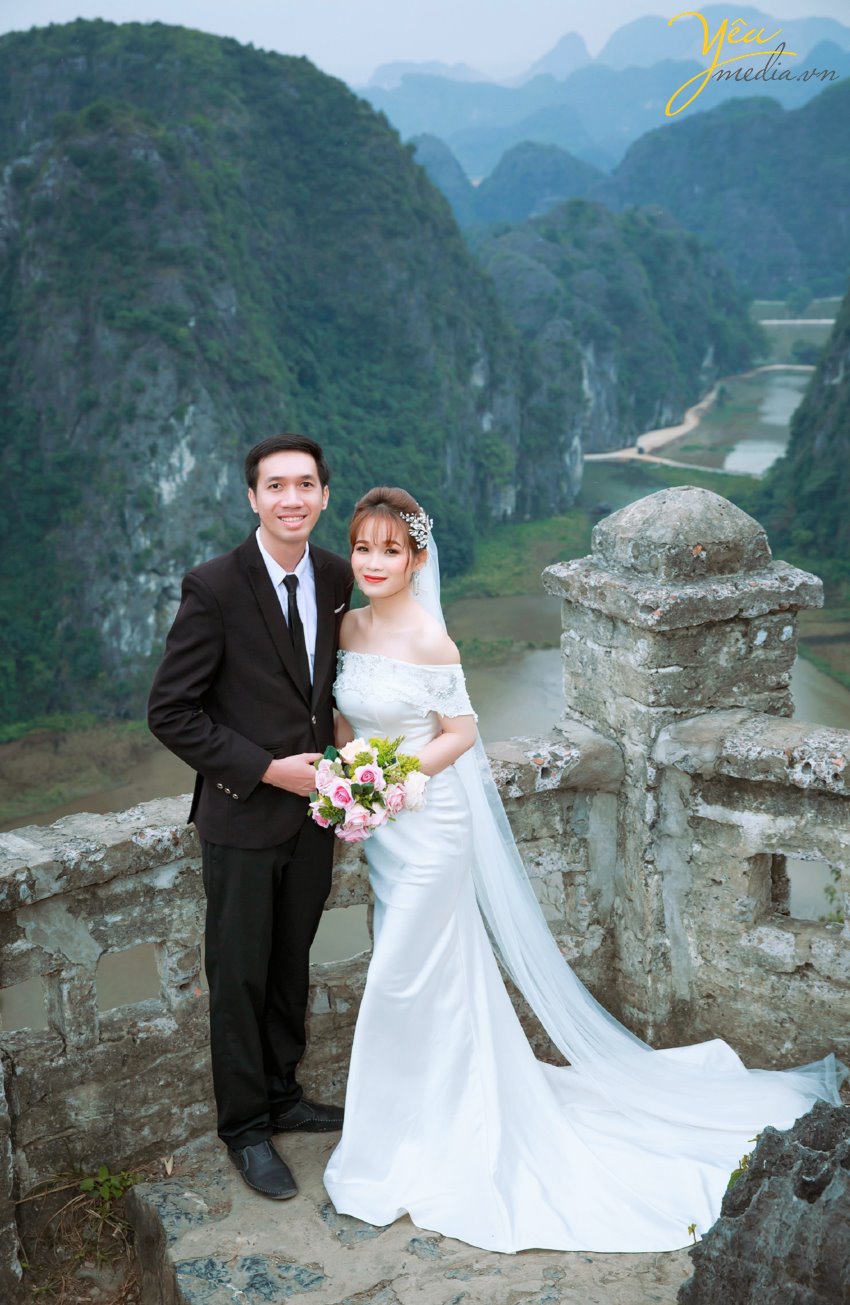 Chụp ảnh cưới ở Ninh Bình có cảnh đẹp gì? Tham khảo album prewedding: cặp Chung - Quyên