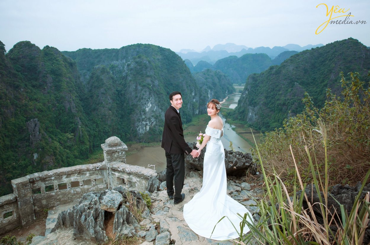 Chụp ảnh cưới ở Ninh Bình có cảnh đẹp gì? Tham khảo album prewedding: cặp Chung - Quyên