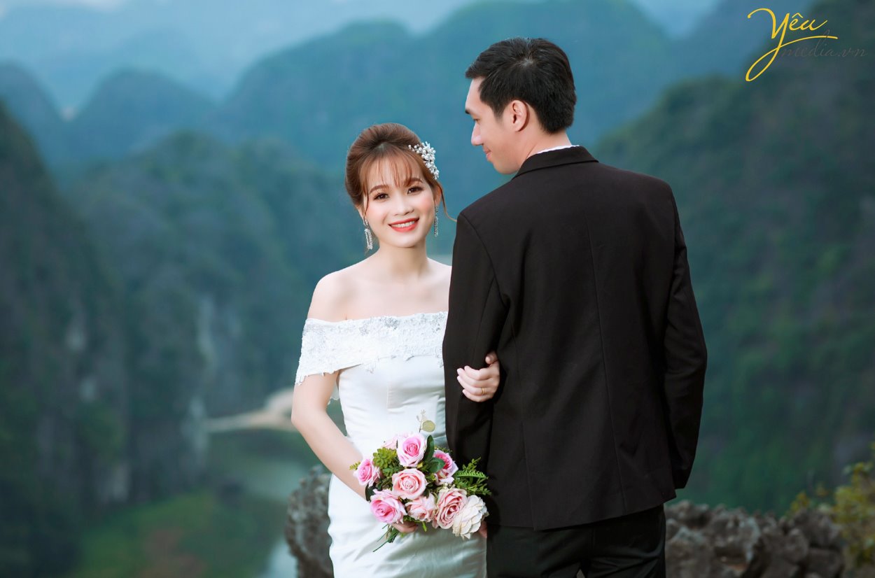 Chụp ảnh cưới ở Ninh Bình có cảnh đẹp gì? Tham khảo album prewedding: cặp Chung - Quyên