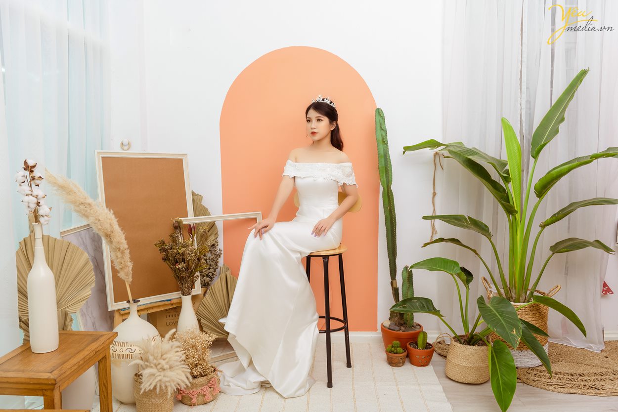 Review phim trường Aime Studio ở Tây Hồ, Hà Nội chụp ảnh lookbook, fashion, ảnh cưới