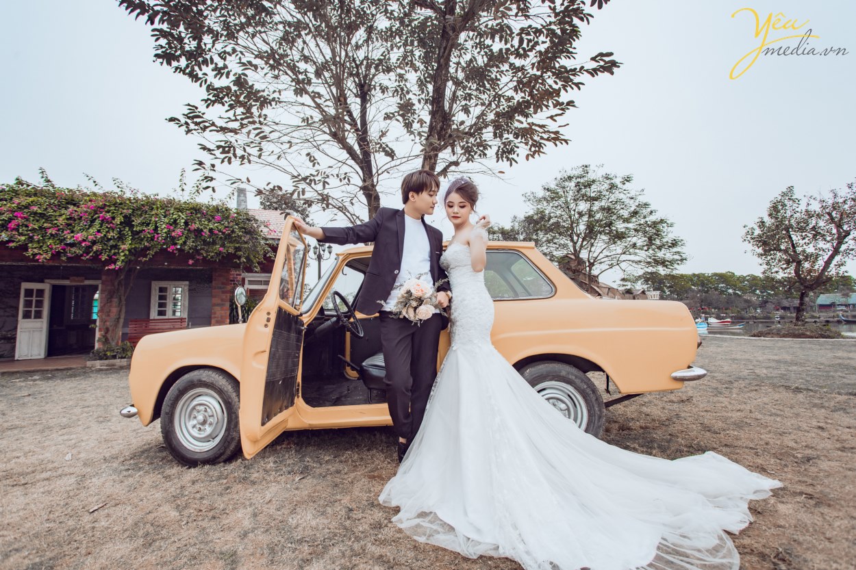 ĐẸP MÊ HỒN chụp ảnh cưới trong nhà theo phong cách Hàn Quốc