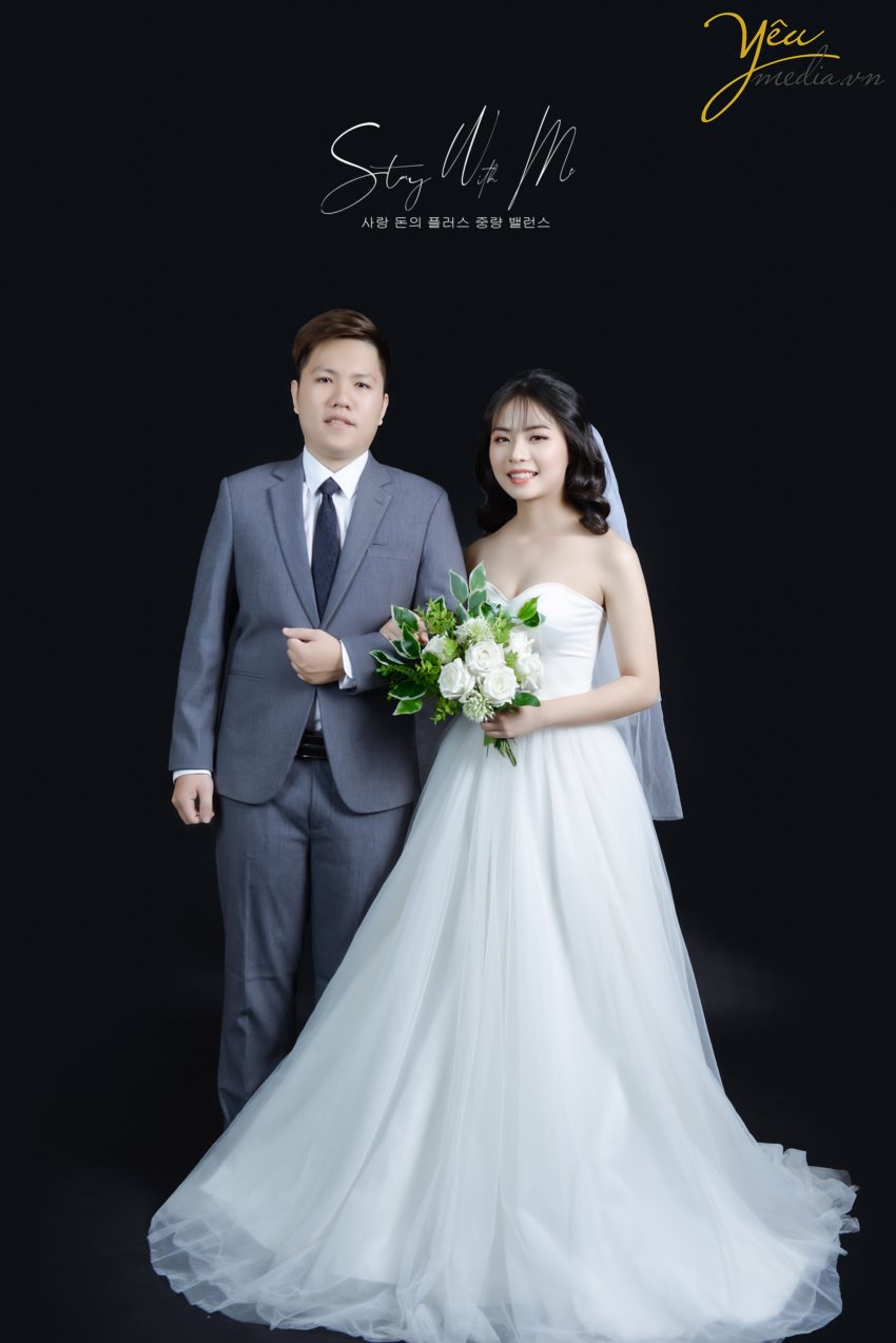 Chụp ảnh cưới trong studio - Hiện đại và thời thượng - Kyaz Wedding