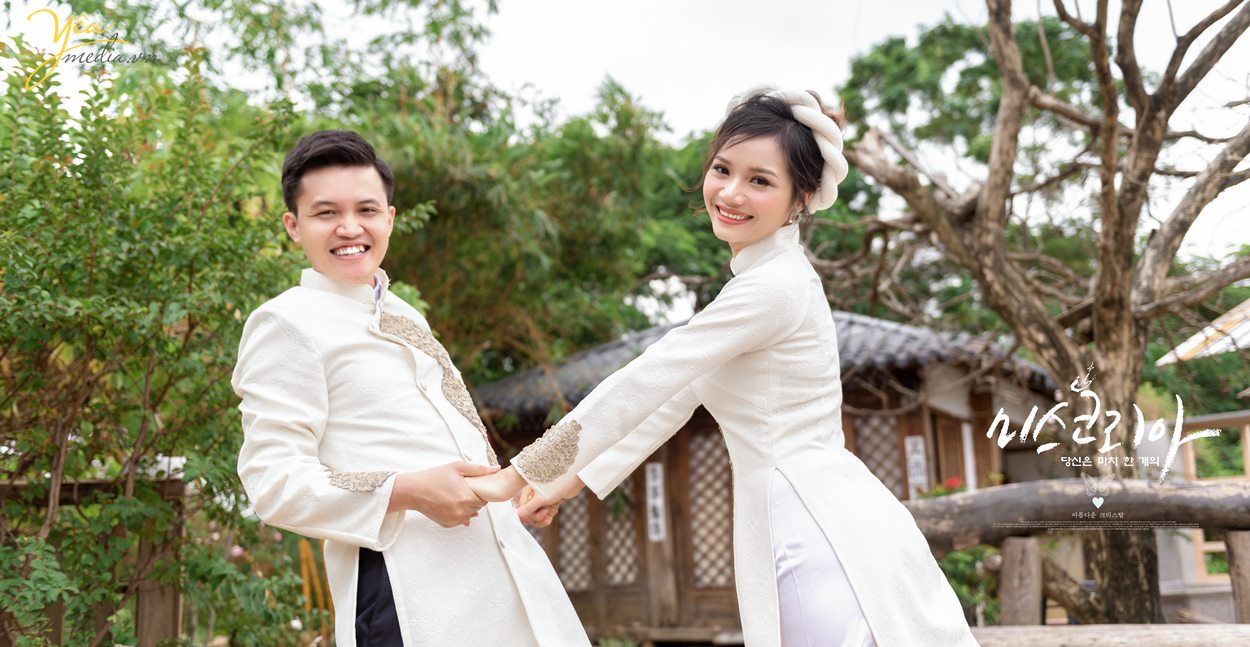 Chụp ảnh cưới mùa thu Hà Nội 2020-2021: bộ ảnh đẹp của cặp đôi Đức - Huyền