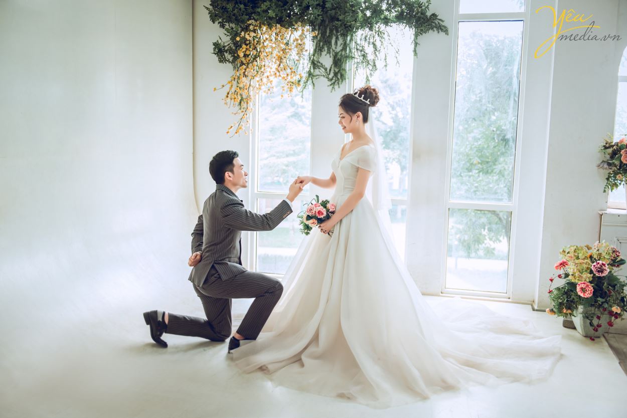 chụp ảnh cưới đẹp ở biệt thự cổ hà nội phong cách châu âu với yêu media