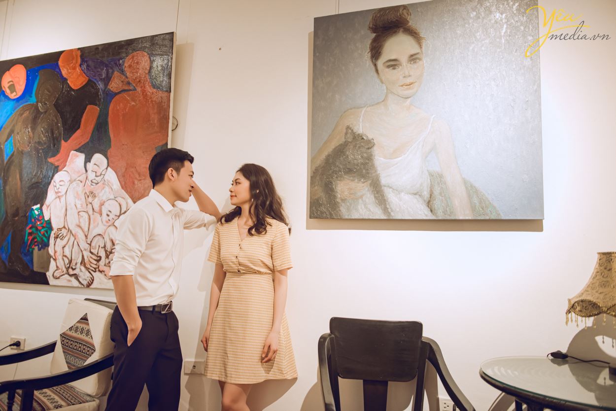 chụp ảnh cưới đẹp ở biệt thự cổ hà nội phong cách châu âu với yêu media