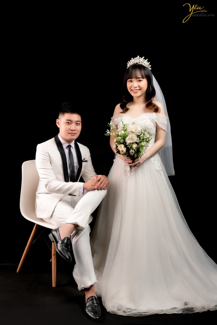 Chụp ảnh cưới trong studio tại Hà Nội thời giãn cách Covid & tuân thủ 5K