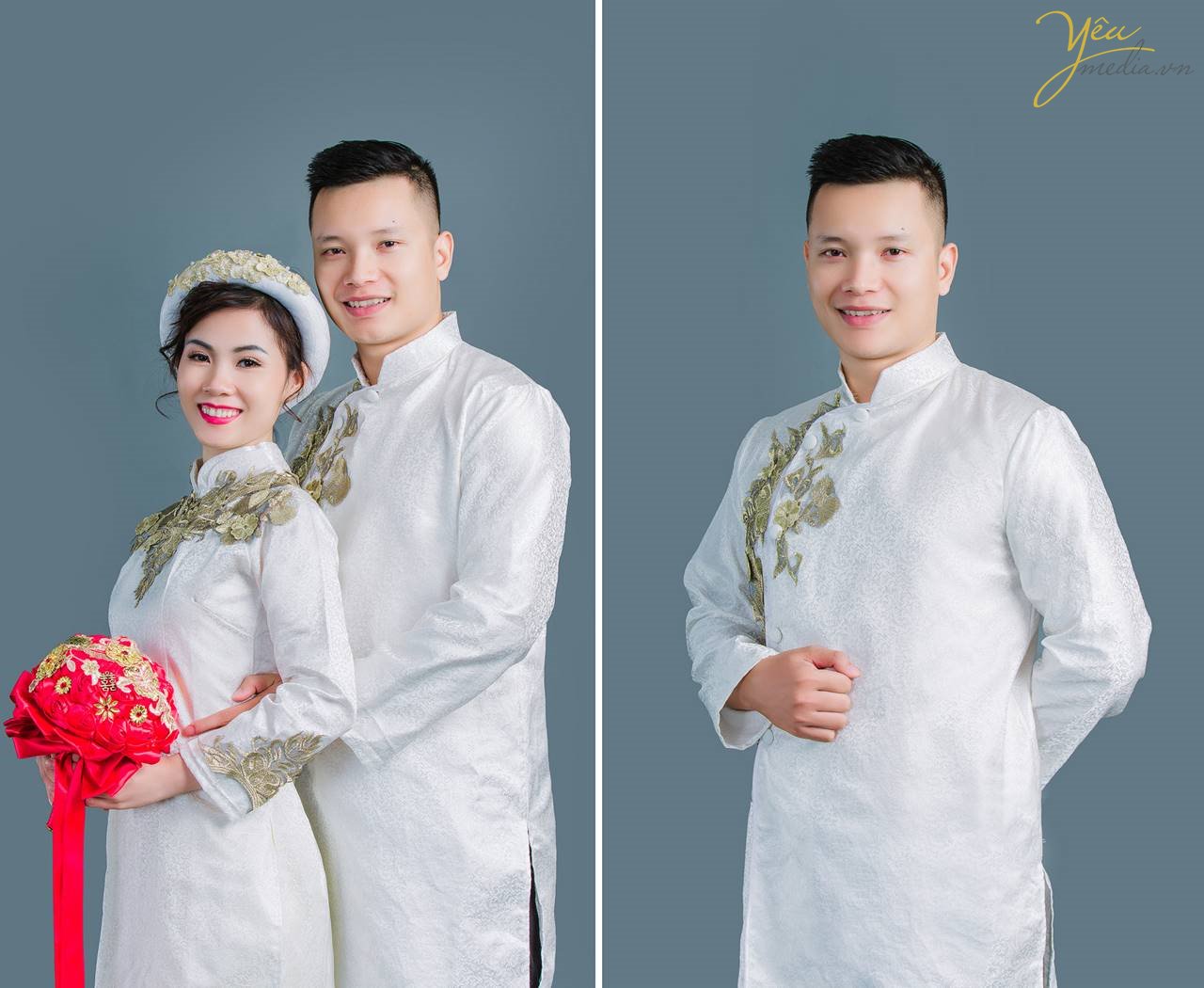 Chụp Ảnh Cưới Trong Studio: Tiến Dũng - Hồng Vân