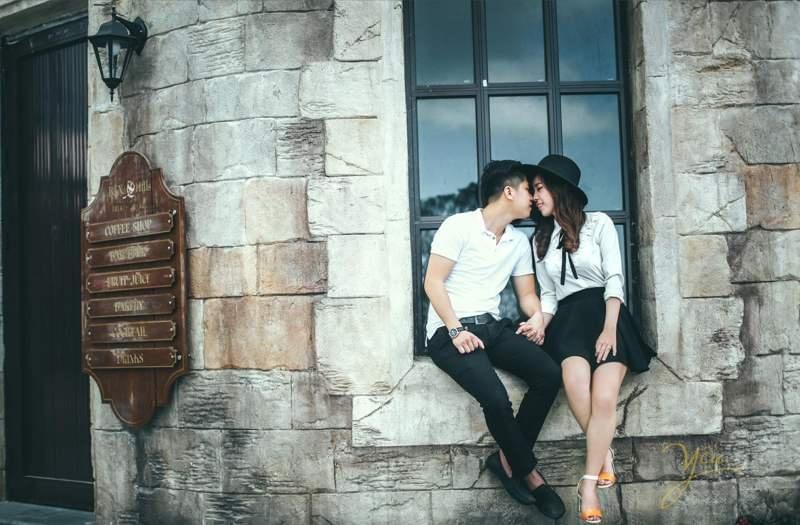 ảnh cưới xì tin