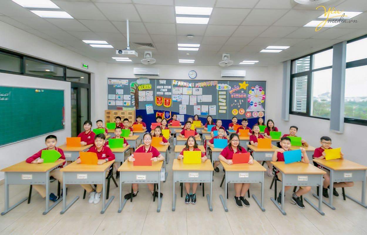 Chụp ảnh kỷ yếu cuối năm học cho học sinh trường Vinschool