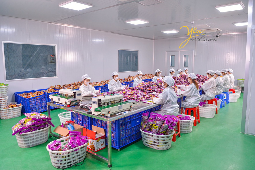 Chụp ảnh quy trình sản xuất và phân phối sản phẩm , quảng cáo tiếp cận các thì trường trong và ngoài nước 
