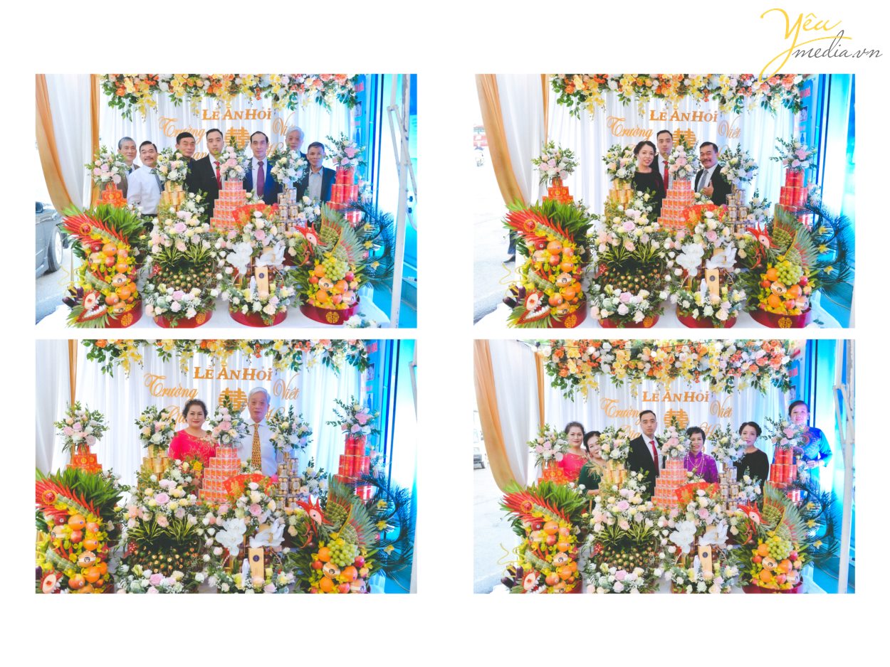 Yêu media hân hạnh phục vụ cặp đôi Trường Giang - Việt Hoa trong việc chụp ảnh phóng sự lễ ăn hỏi theo phong cách truyền thống - trong ngày đặc biệt của mình. 