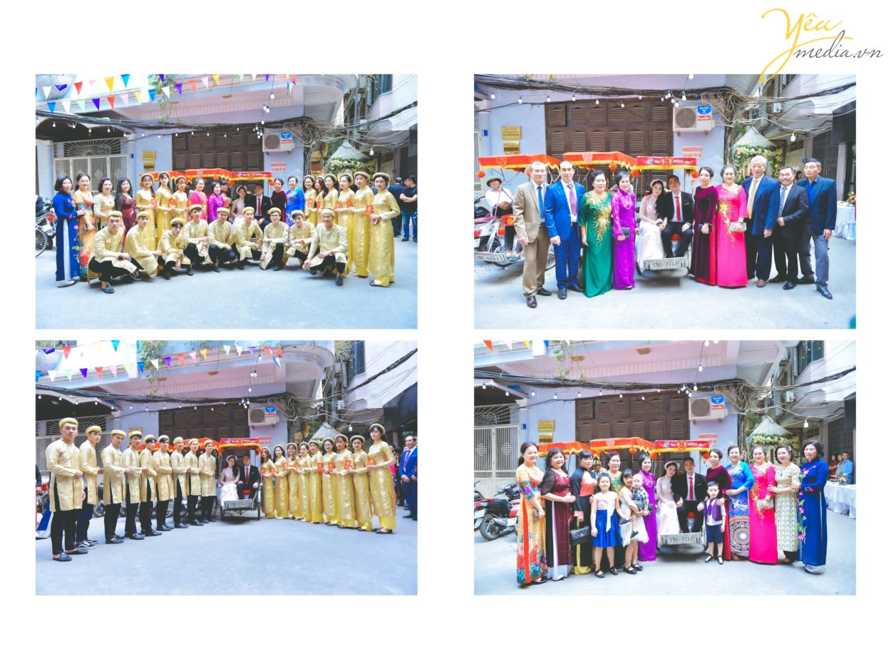Yêu media hân hạnh phục vụ cặp đôi Trường Giang - Việt Hoa trong việc chụp ảnh phóng sự lễ ăn hỏi theo phong cách truyền thống - trong ngày đặc biệt của mình. 