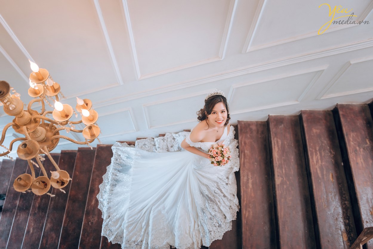 Trọn gói chụp ảnh cưới tặng ảnh phóng tại phim trường Rosa Hà Nội