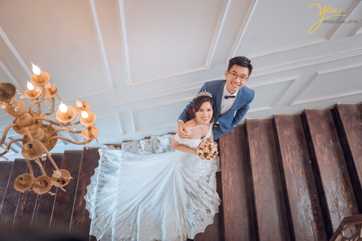 Trọn gói chụp ảnh cưới tặng ảnh phóng tại phim trường Rosa Hà Nội