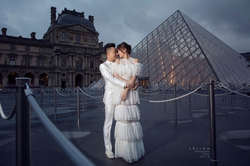 chụp ảnh cưới đẹp tại paris pháp với studio nào