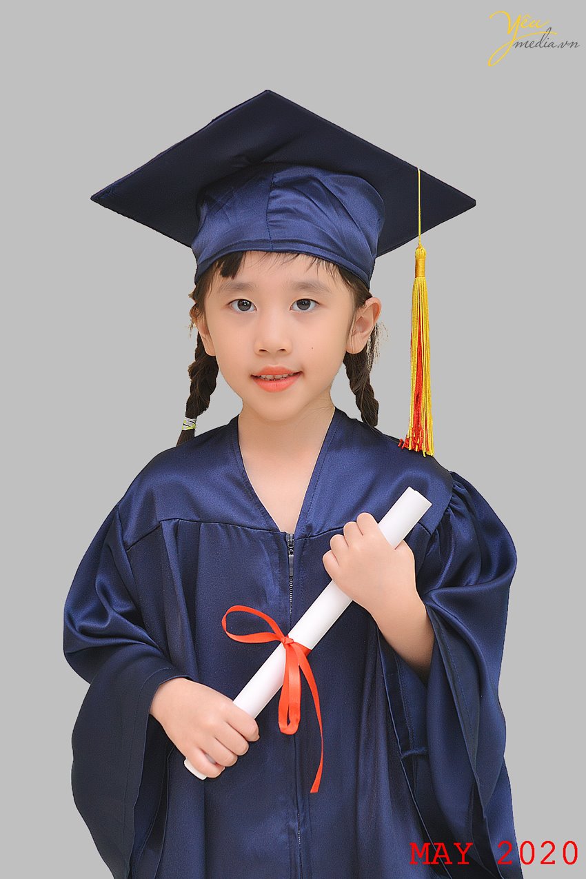 Chụp ảnh tốt nghiệp mẫu giáo cho bé tại Hà Nội - dịch vụ chuyên nghiệp