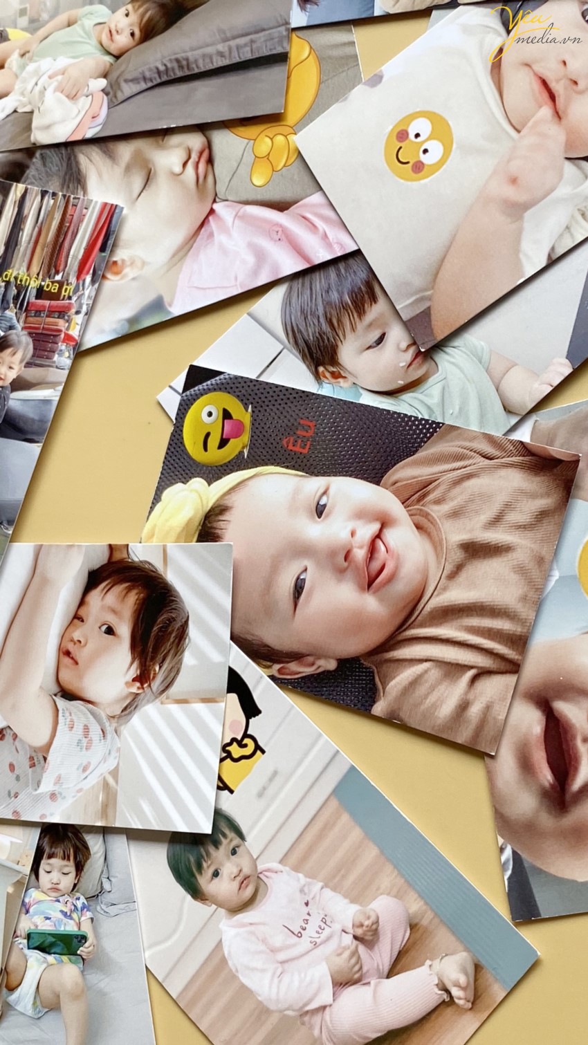 In ảnh cho bé - Làm photo album / photobook cho con