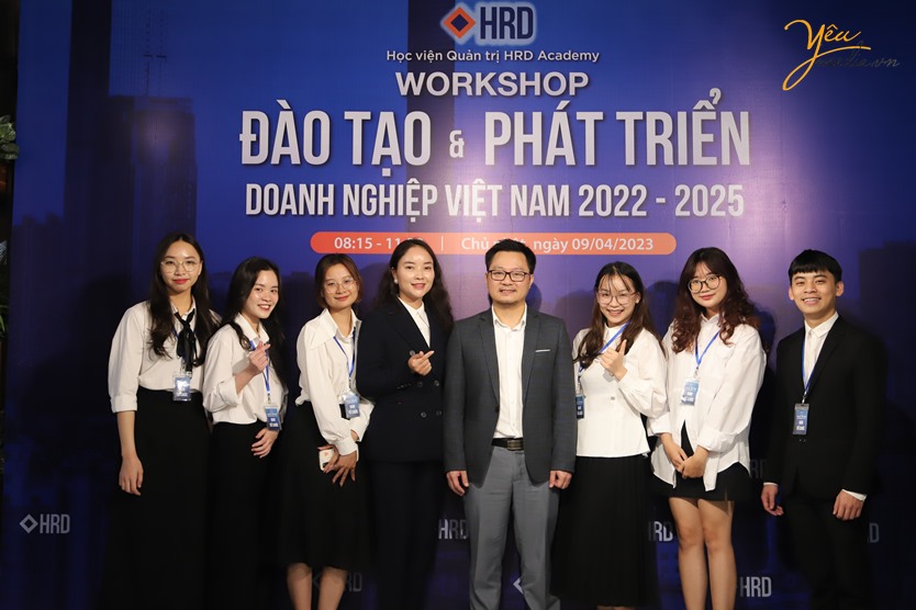 Chụp ảnh sự kiện Workshop đào tạo & phát triển doanh nghiệp Việt Nam 2022-2025 của Học viện Quản trị HRD Academy 