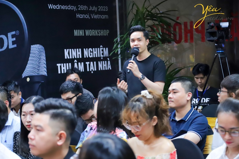 MINI WORK SHOP YCN: KINH NGHỆM THU ÂM TẠI NHÀ