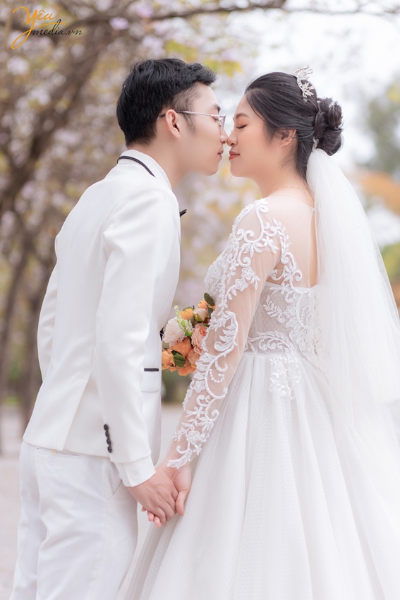 Chụp ảnh cưới quanh Hà Nội của cặp đôi Nam - Cúc