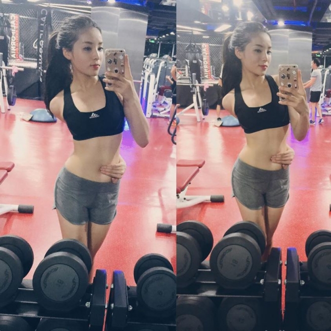 Cách tạo dáng trong phòng tập gym - fitness