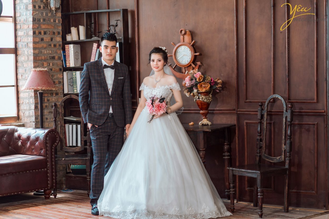 Trọn gói chụp ảnh cưới tặng ảnh phóng tại phim trường Rosa Hà Nội