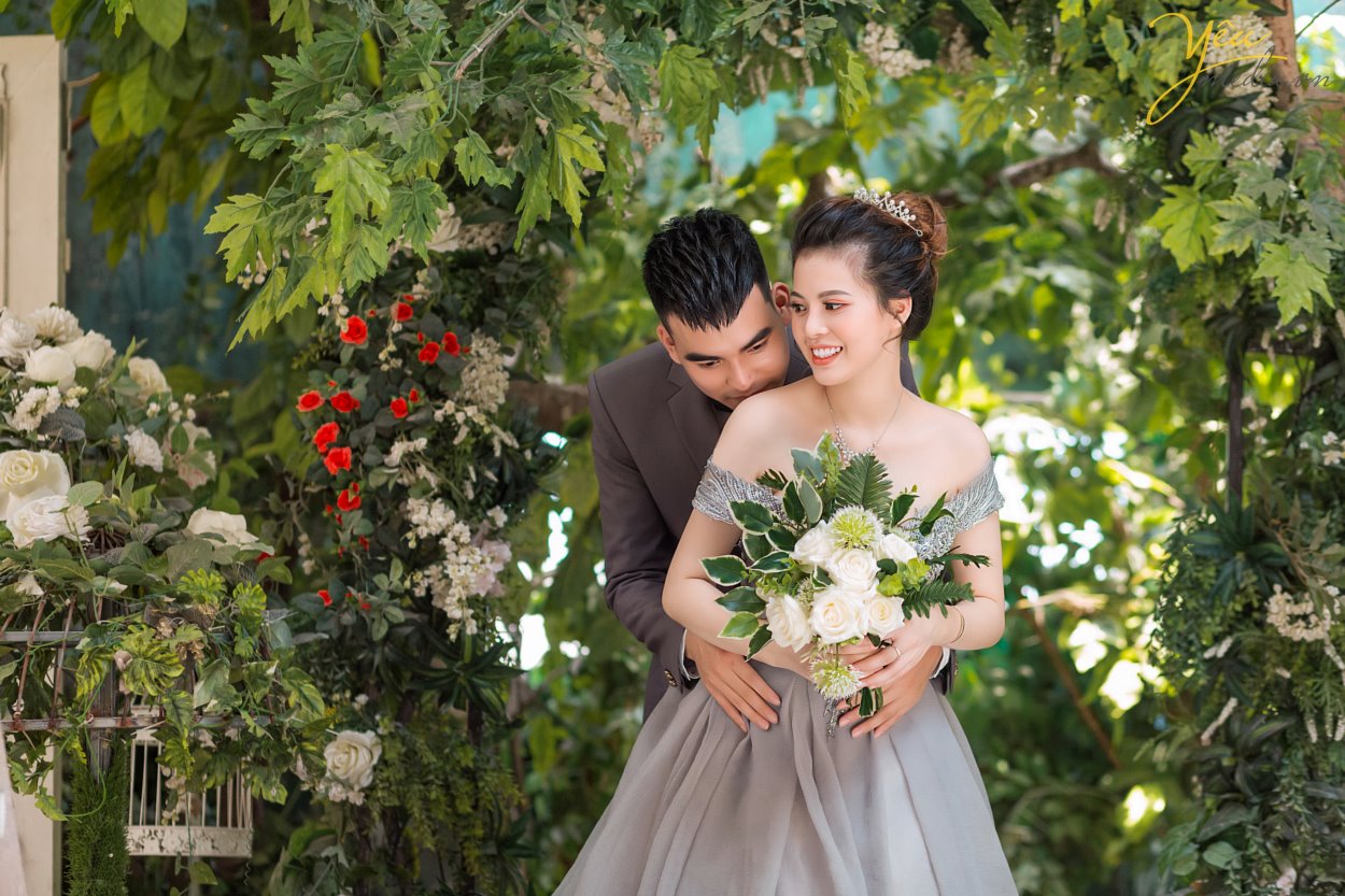 Trọn gói chụp ảnh cưới tặng ảnh phóng tại phim trường Rosa Hà Nội