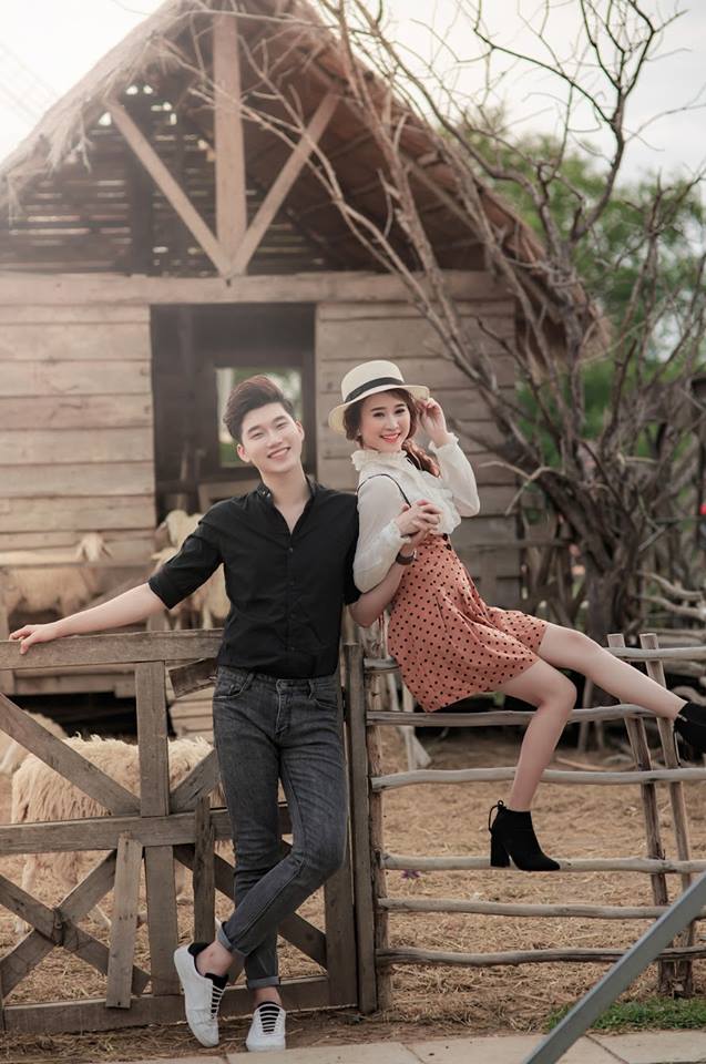 chụp ảnh cưới tại phim trường L'amour ở Hồ Chí Minh