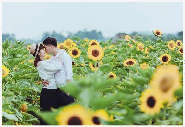 chụp ảnh cưới tại phim trường Rose Garden Bắc Giang