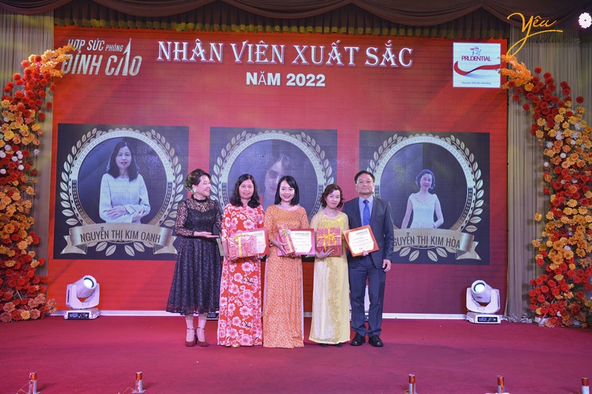 ảnh chụp sự kiện lễ tổng kết kinh doanh 2022 & phát động kinh doanh 2023 của công ty