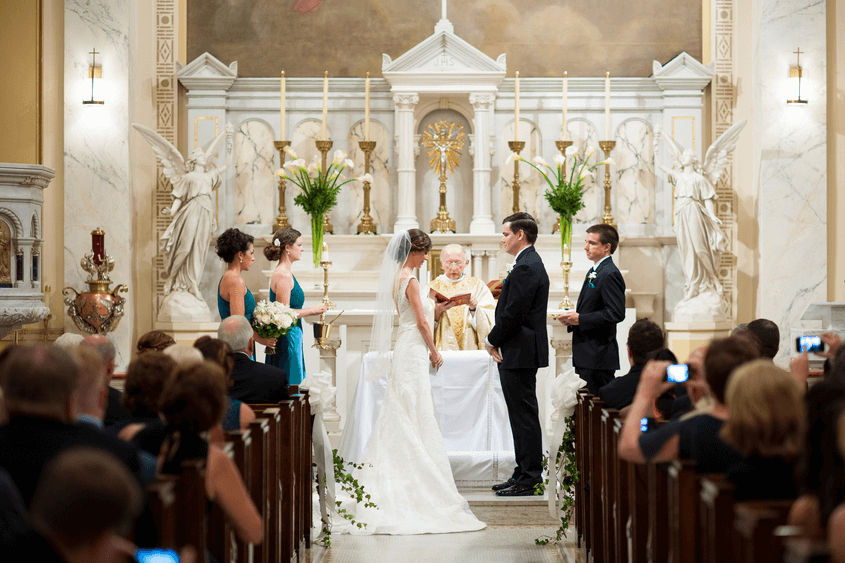 Tổng hợp các nghi thức lễ cưới người Công Giáo trong Nhà Thờ