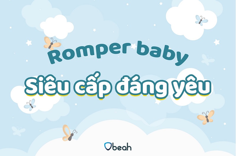 ROMPER BABY SIÊU ĐÁNG YÊU CHO BÉ