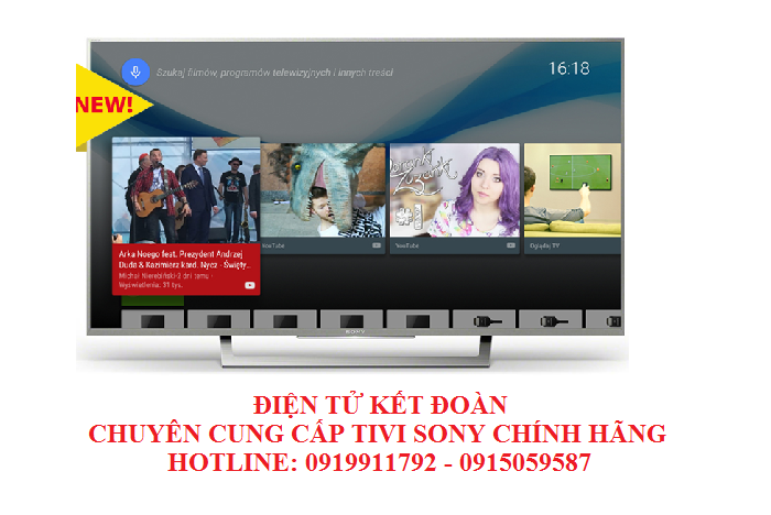 Bộ Model tivi sony 55 inch mới nhất thị trường: 55W800C, 55W650D, 55X7000D, 55X8000E, 55X8500E, 55X9000E