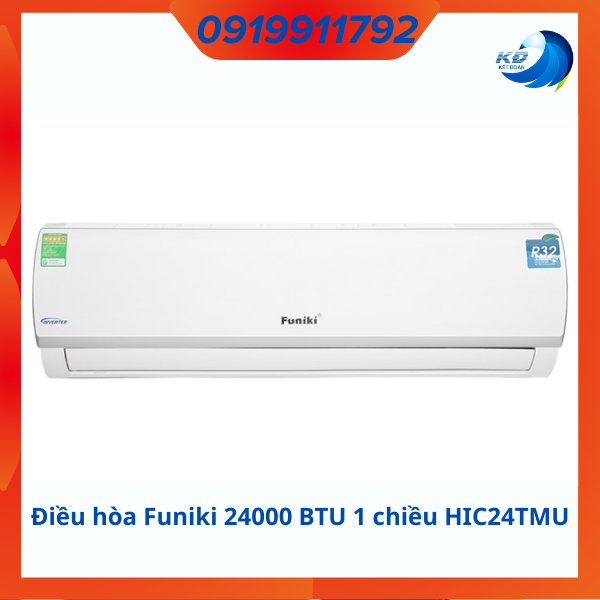 Điều hòa Funiki 24000 BTU 1 chiều Inverter HIC 24TMU | Chính Hãng Funiki | Bảo Hành 24 Tháng