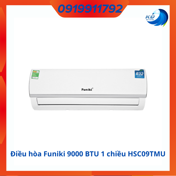 Điều hòa Funiki 9000 BTU 1 chiều HSC09TMU gas R-32 | Chính Hãng Funiki | Bảo Hành 24 Tháng